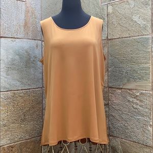 Susan Graver Sleeveless High-Low Top